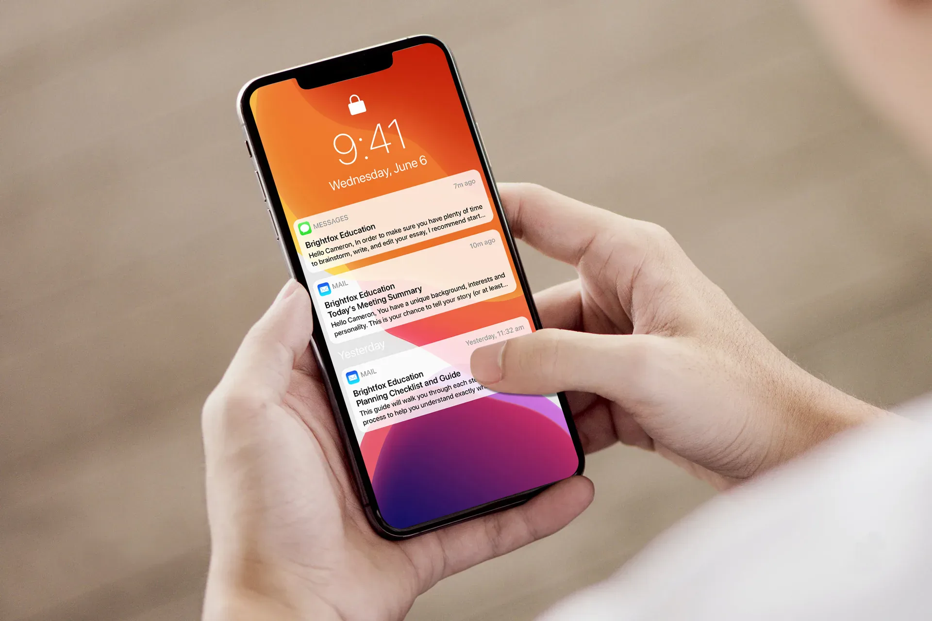 Notifications and analytics